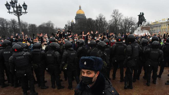 Manifestations d’opposants en Russie: Moscou réclame des «explications» aux États-Unis
