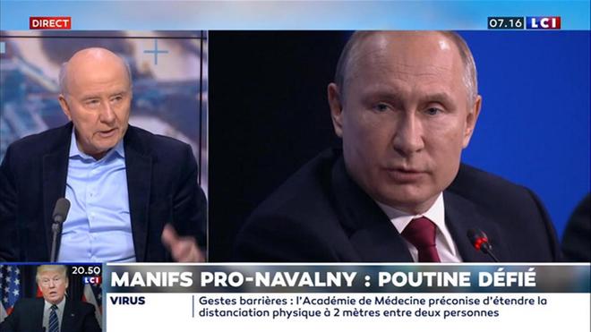 Manifs pro-Navalny : Poutine défié