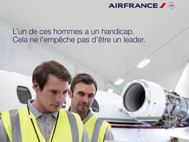 Air France : emploi et handicap, carburant durable pour le corporate