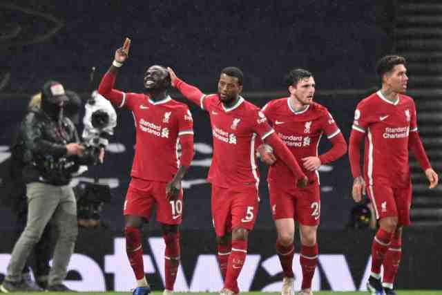 Foot - Angleterre - Liverpool s'impose sur la pelouse de Tottenham et se relance après cinq matches sans victoire