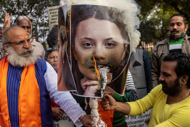 La police indienne enquête sur une «boîte à outils» numérique relayée par Greta Thunberg