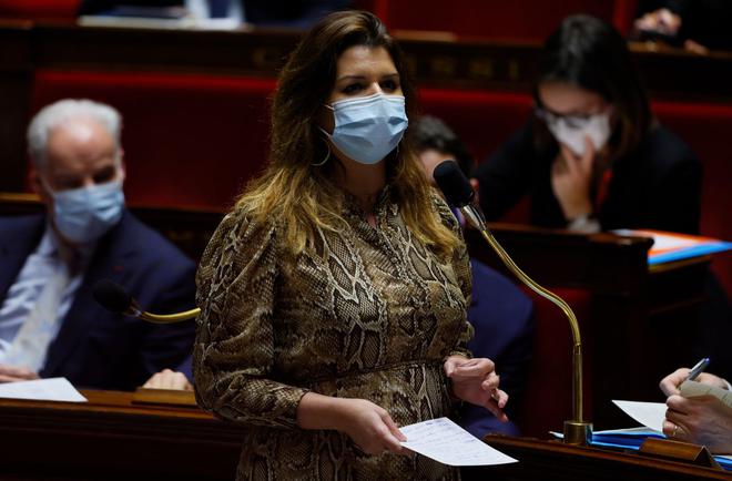Prise de bec à l’Assemblée   : Marlène Schiappa reproche une «allusion inélégante» à Alexis Corbière