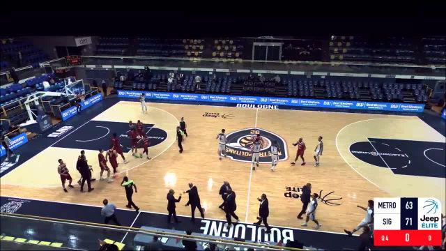 Basket - Jeep Élite - Jeep Élite, 12e journée : le résumé de Boulogne-Levallois - Strasbourg en vidéo