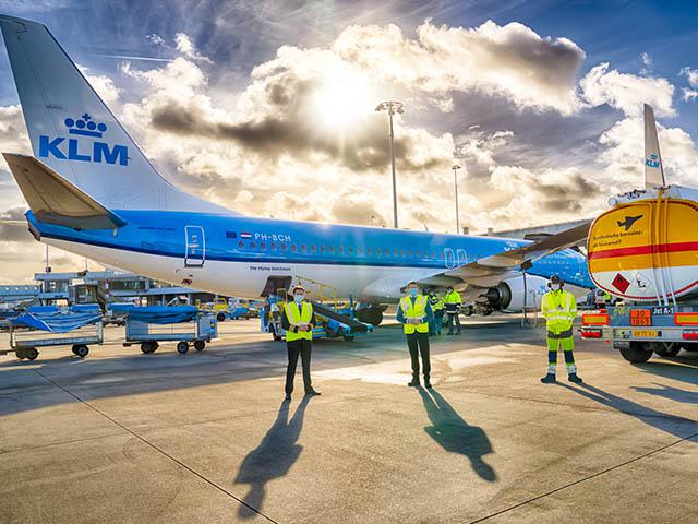 KLM : 1er vol au monde avec du kérosène synthétique durable