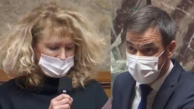 Altercation entre Martine Wonner et Olivier Véran à l’Assemblée nationale