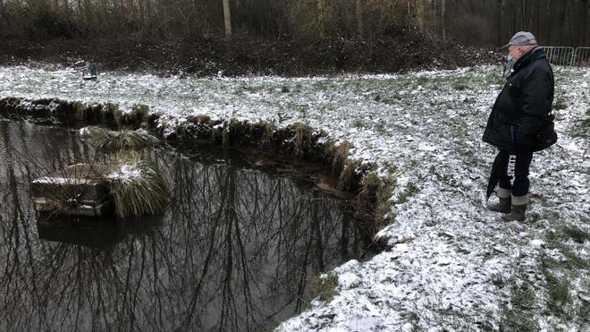 À Tergnier, les berges de l’étang des Écrouillères disparaissent avec l’érosion