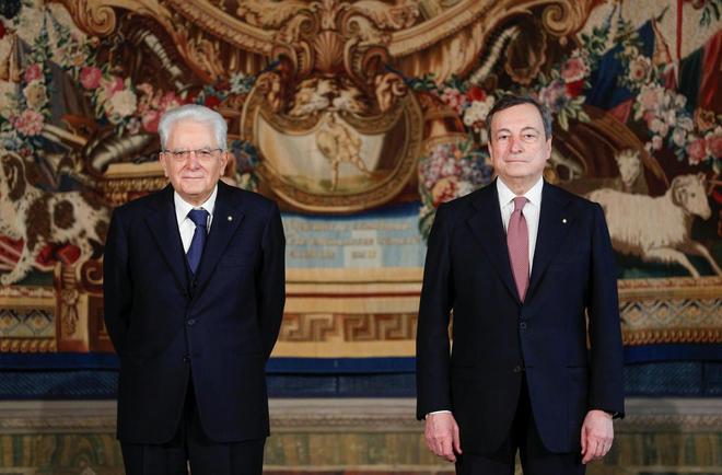 Mario Draghi, le nouveau chef du gouvernement italien, a prêté serment