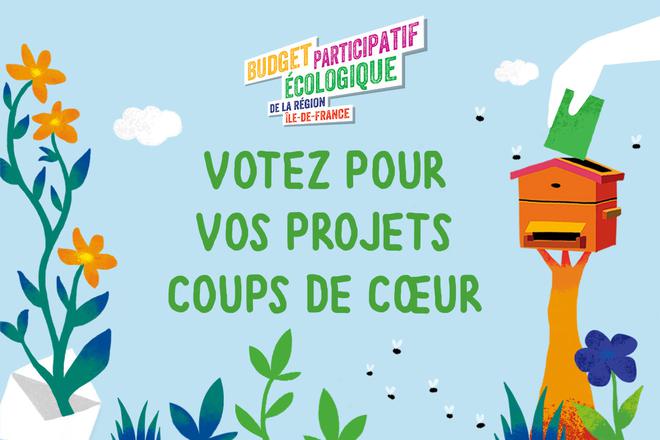 Appel à projet de la Région Île de France – Votez pour l’une des propositions de la Ville  Exemplaire