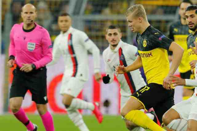 Foot - Allemagne - Dortmund - Erling Haaland (Dortmund) : « Kylian Mbappé ? Un joueur incroyable »
