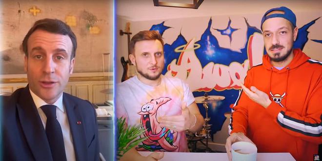 Emmanuel Macron lance un défi aux youtubeurs McFly et Carlito: "Si vous réussissez, vous venez tourner à l'Elysée!"