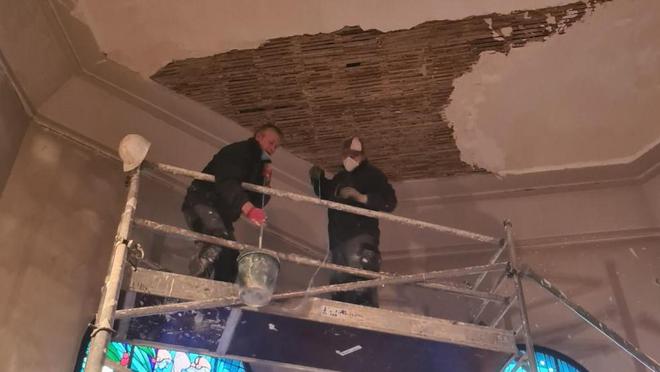 Le chantier d’insertion terminé à l’église de Sinceny, son choeur a été rénové