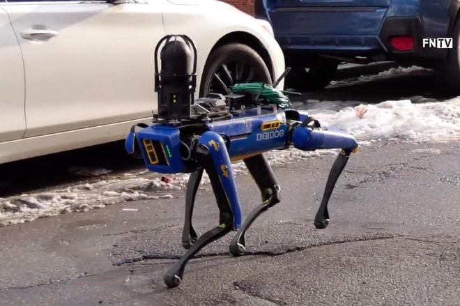La Police de New-York utilise (à nouveau) un robot Spot en opération