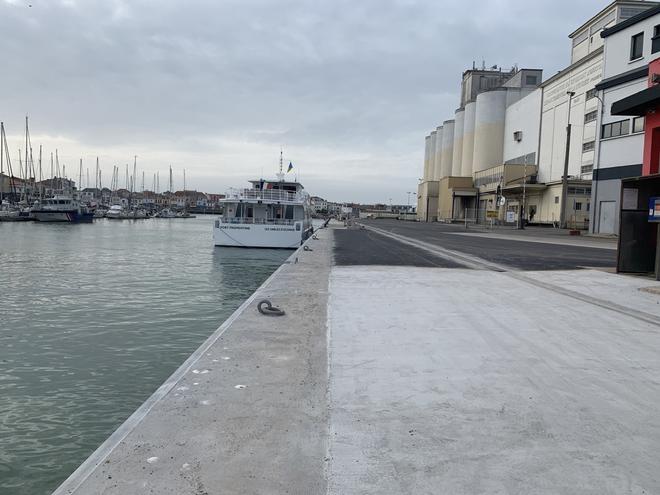 Un quai d’allègement neuf pour le port des Sables-d’Olonne