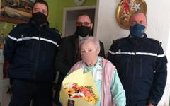 Pyrénées-Orientales. Une veuve centenaire de gendarme honorée à Saint-Laurent-de-la-Salanque
