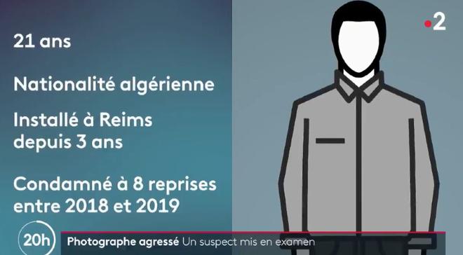 Tentative de meurtre d’un journaliste à Reims : le suspect est un migrant algérien déjà condamné 8 fois entre 2018 et 2019 mais jamais expulsé…