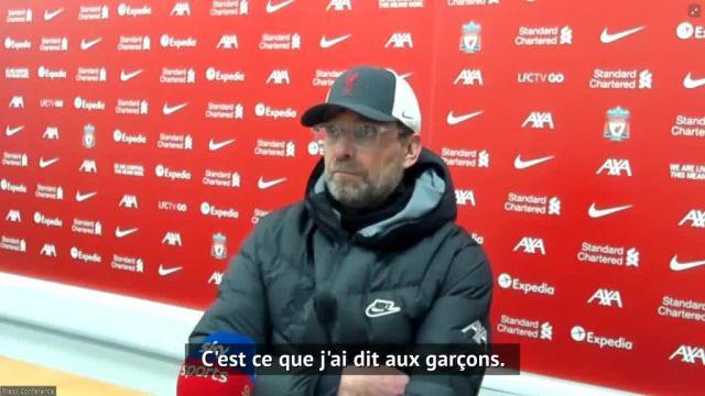 Foot - Angleterre - Liverpool - Jürgen Klopp, après Liverpool-Chelsea : « Nous ne cherchons pas d'excuses »