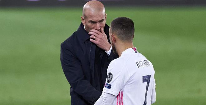 Zidane : Je ne peux pas expliquer la blessure d’Eden Hazard