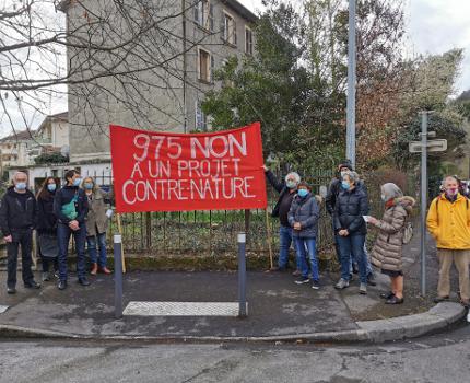 Grenoble : nouvelle levée de boucliers du Collectif Île Verte contre la construction d’un immeuble quai Jongkind