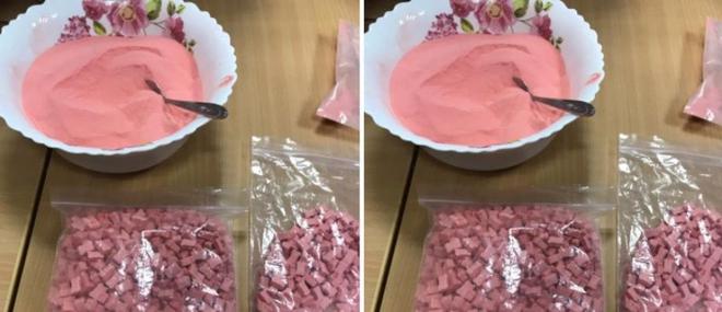La police pensait avoir saisi 1 million d’euros de produits stupéfiants dont de la MDMA - Il s’agissait en réalité de… poudre de fraises Tagada