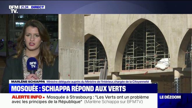 Marlène Schiappa sur la mosquée à Strasbourg: "Mon mot d'ordre c'est: 'pas un euro d'argent public pour les ennemis de la République'"