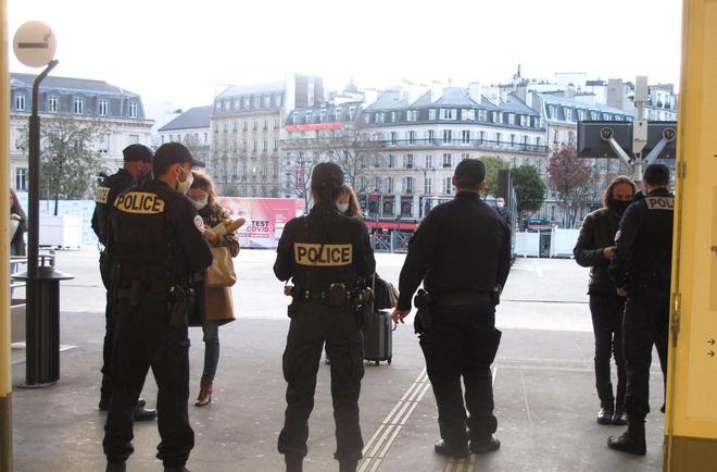 Paris : les déplacements interrégionaux contrôlés Gare de Lyon