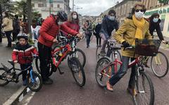 Les promoteurs du vélo dans les rues de Margny et de Compiègne