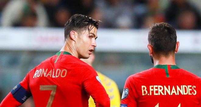 Portugal : Cristiano Ronaldo et Bruno Fernandes se sont fait chambrer après la Serbie
