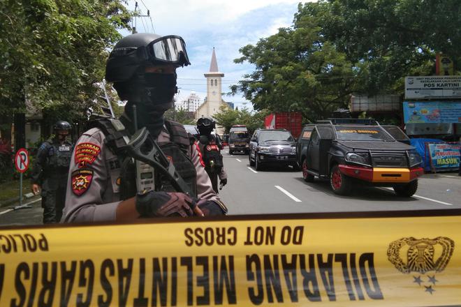 Attentat contre une cathédrale en Indonésie : les kamikazes étaient deux jeunes mariés