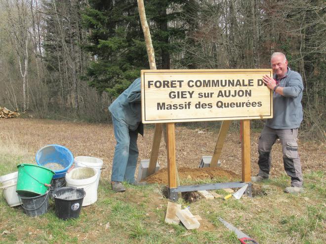 Giey-sur-Aujon : la forêt se pare d’une signalétique