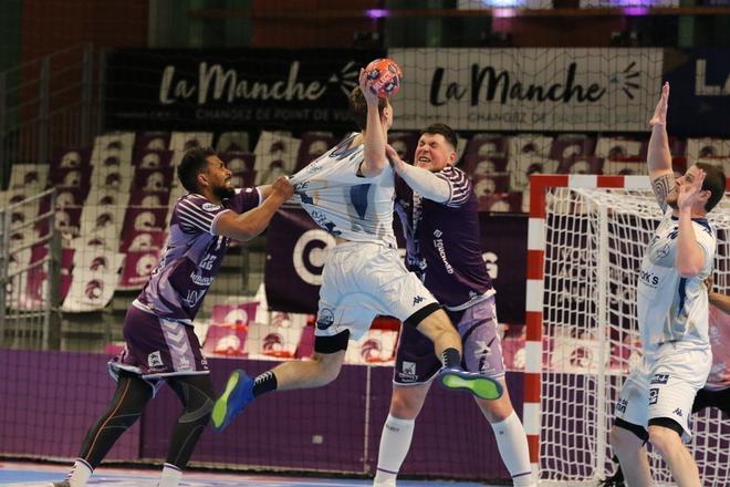 Handball : suivez en direct le match de Proligue entre Cherbourg et Saran