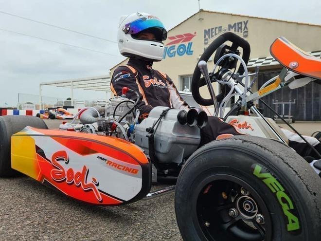 Les Sables-d’Olonne : le jeune pilote de karting Tim Locati passera en KZ en 2022