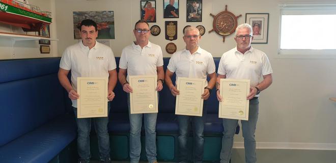 Les sauveteurs en mer des Sables-d’Olonne sont récompensés aujourd’hui par Organisation maritime internationale