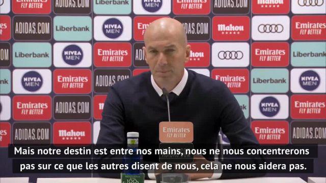Foot - Espagne - Real - Zidane (Real Madrid) : « On est à la limite physiquement »