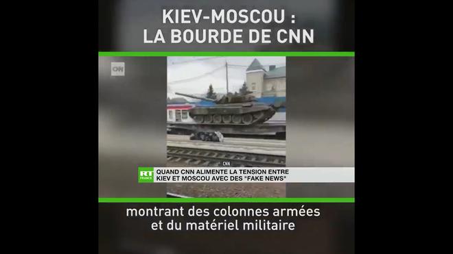 États-Unis : CNN annonce des mouvements filmés de troupes russes près de la frontière avec l’Ukraine, il s’agissait de troupes ukrainiennes en Ukraine
