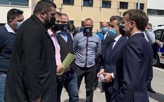 Montpellier : Emmanuel Macron promet que les départs de policiers seront remplacés