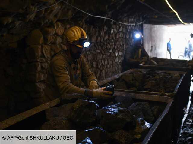 Dans les mines de chrome d'Albanie, les gueules noires ont un "gros problème"