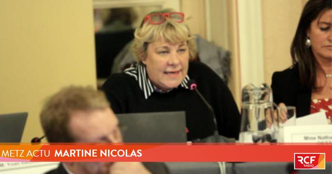 Martine Nicolas "une ceinture de points d'apport volontaire à Metz centre"