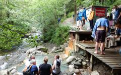 La Bourboule : La Source Croizat fait polémique après la destruction d'une zone de baignade