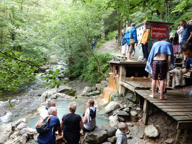La Bourboule : La Source Croizat fait polémique après la destruction d'une zone de baignade