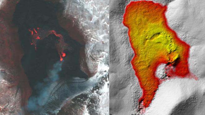 Comment l’éruption de ce volcan a été mesurée depuis l’espace