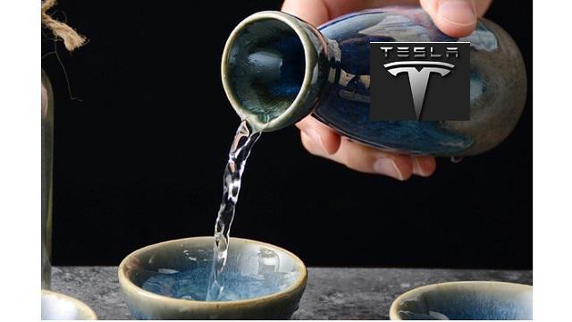 Chine:Tesla met de l’eau dans son saké, par peur de l’être (saqué)