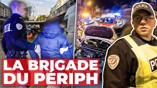 Périphérique parisien : la police en action