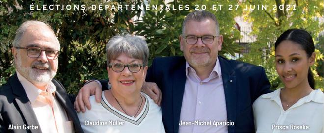 Élections départementales dans le Val-d’Oise : un duo Muller-Aparicio à gauche pour le canton de L’Isle-Adam