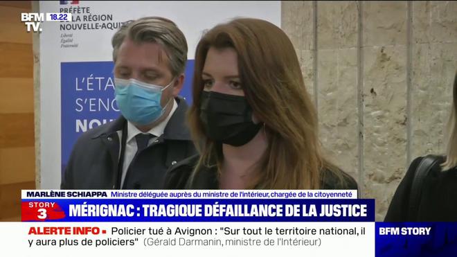 Féminicide à Mérignac: Marlène Schiappa annonce une "mission d'inspection" par les ministères de l'Intérieur et la Justice