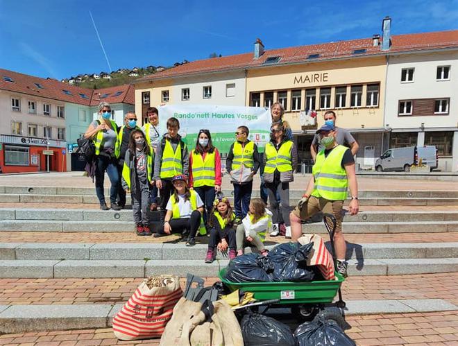 La Bresse : ils ramassent 33,5 kilos de déchets au centre-ville