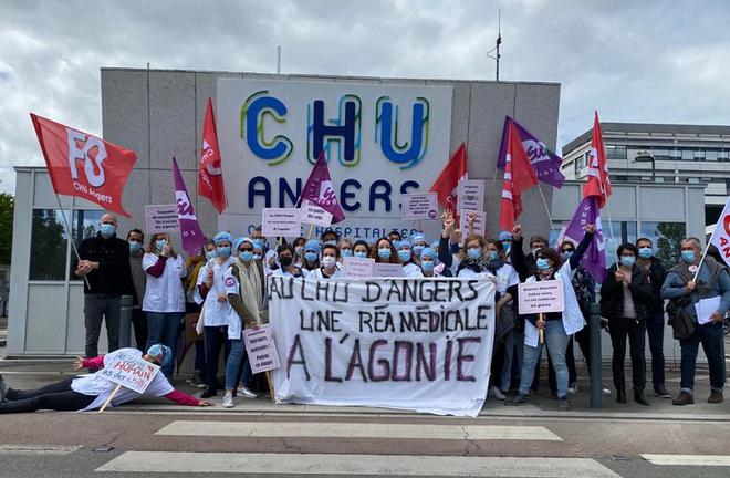 CHU Angers. Malgré une proposition de la direction, la réanimation médicale est toujours en grève.