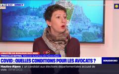 Priscillia Botrel, bâtonnier du barreau des Hautes-Alpes explique que le Covid-19 a changé son rôle