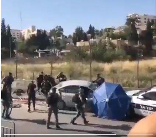 Attentat à la voiture bélier à Jérusalem: il y a 7 blessés