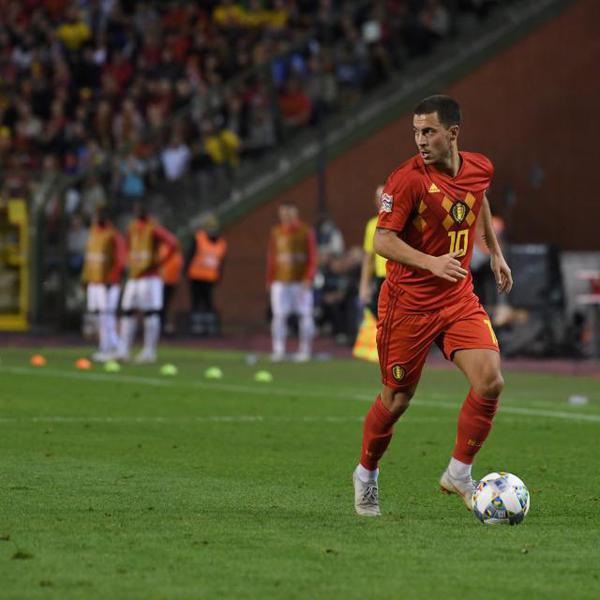 Foot - Euro - La Belgique à l'Euro avec Eden Hazard et Jérémy Doku