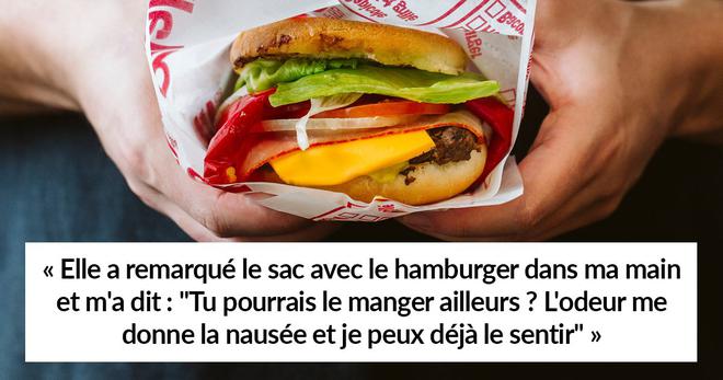 Une personne lance un débat en ligne après que sa collègue végane lui a demandé de manger un hamburger à l’extérieur